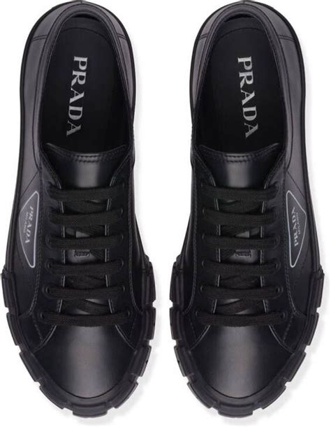 prada schoenen heren zwart|Zwarte Prada herenschoenen online kopen .